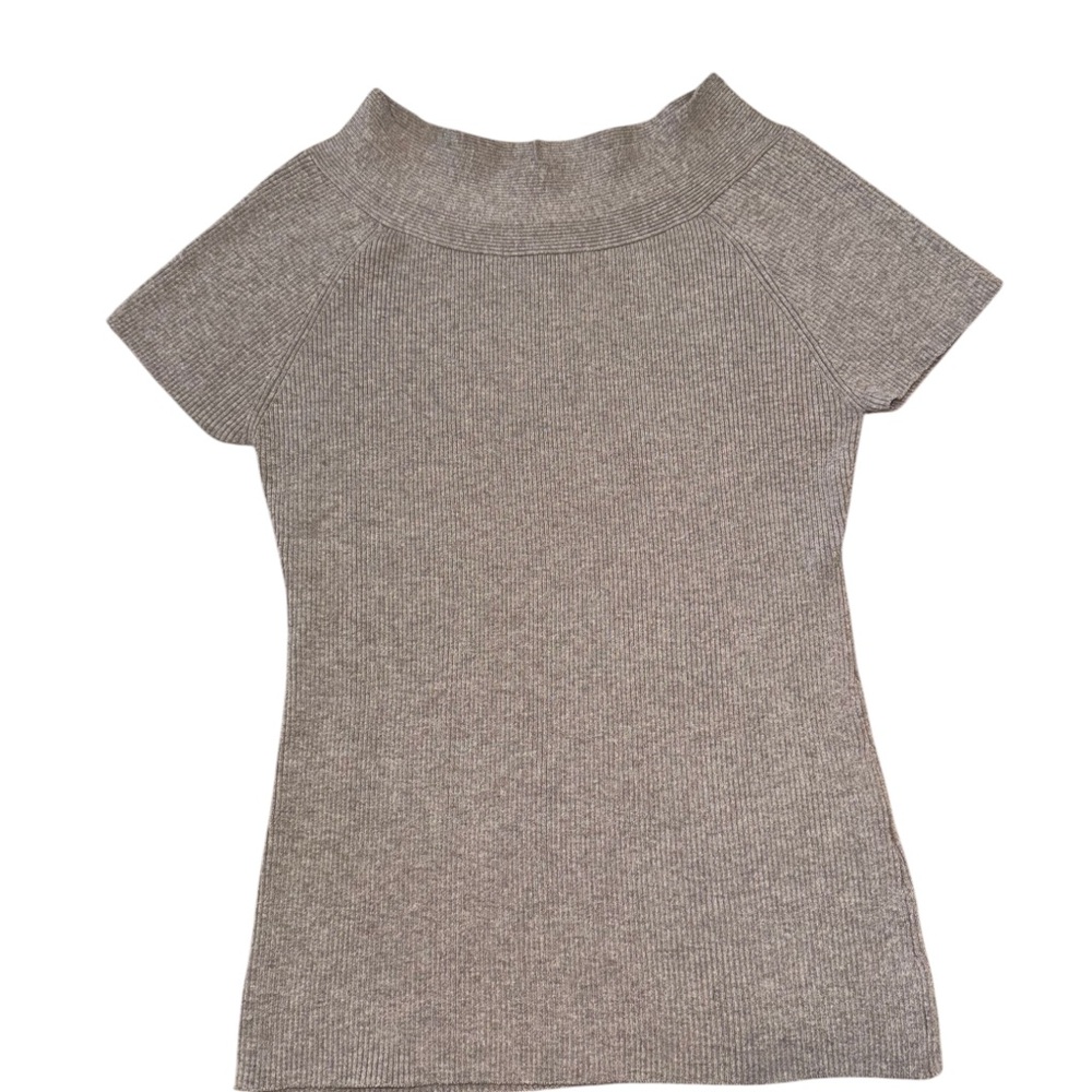 Elegant Gray Women's Top